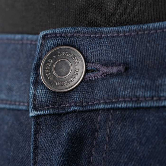 Oxford OA Jegging Ladies Indigo Short £119.99 Ladies Motorcycle Trousers - SKU TW200102S10 from RaceLeathers Motorcycle Clothing