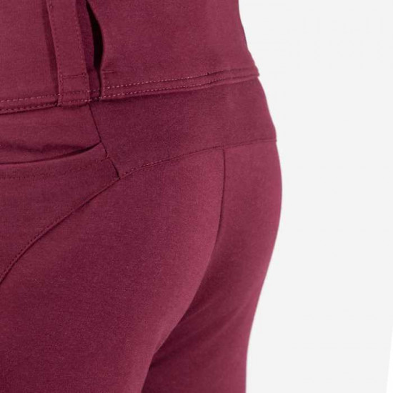 Oxford Super Leggings 2.0 Ladies Burgundy Regular £99.99 Ladies Motorcycle Trousers - SKU TW219204R10 from RaceLeathers Motorcycle Clothing
