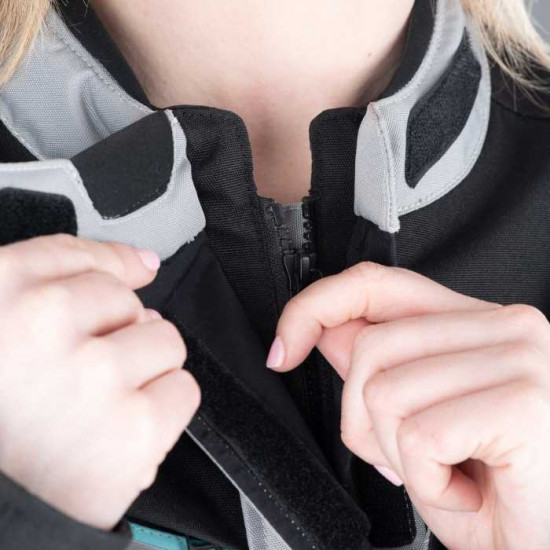 Oxford Dakota 3.0 Ladies Jacket Arctic Black Teal £129.99 Ladies Motorcycle Jackets - SKU TW22210310 from RaceLeathers Motorcycle Clothing