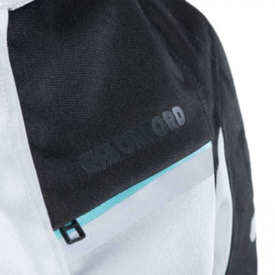 Oxford Dakota 3.0 Ladies Jacket Arctic Black Teal £129.99 Ladies Motorcycle Jackets - SKU TW22210310 from RaceLeathers Motorcycle Clothing