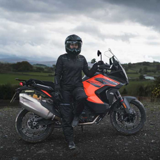 Oxford Arizona 1.0 Air Ladies Pant Stealth Black Short £99.99 Ladies Motorcycle Trousers - SKU TW226301S10 from RaceLeathers Motorcycle Clothing