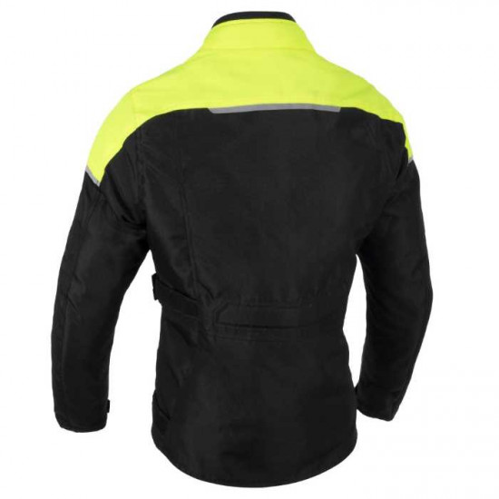 Oxford Spartan Long WP Ladies Jacket Black Fluo