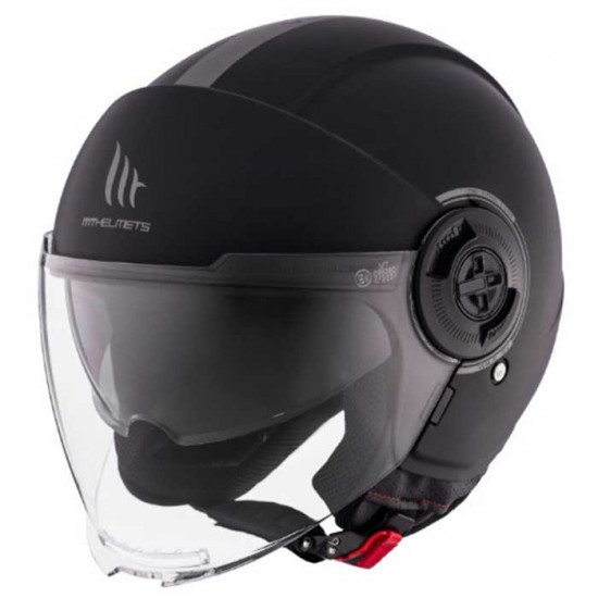 MT Viale SV S Matt Black Helmet £69.99 Open Face Helmets - SKU M13250000133 from RaceLeathers Motorcycle Clothing