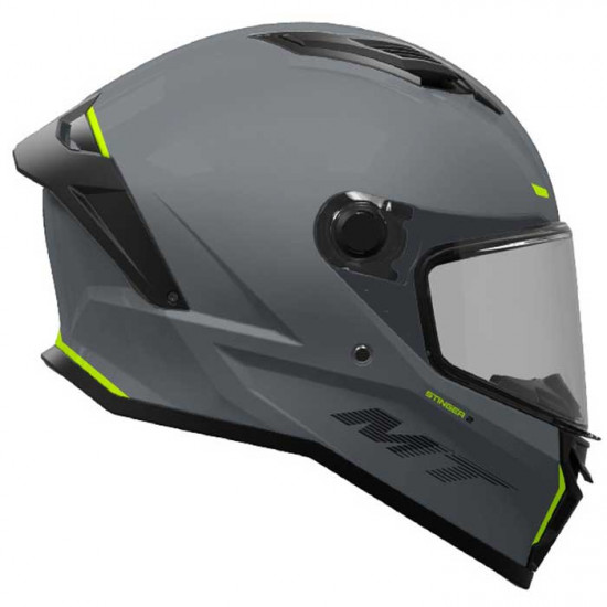 MT Stinger 2 Titanium Matt Grey Helmet £69.99 Full Face Helmets - SKU M13340000233 from RaceLeathers Motorcycle Clothing