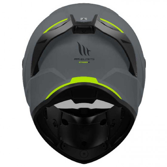 MT Stinger 2 Titanium Matt Grey Helmet £69.99 Full Face Helmets - SKU M13340000233 from RaceLeathers Motorcycle Clothing