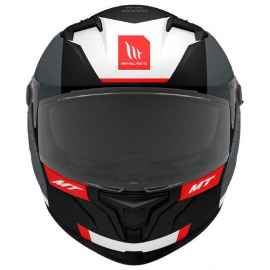MT Braker SV Chento Matt Black White Helmet £119.99 Full Face Helmets - SKU M1346A561033 from RaceLeathers Motorcycle Clothing