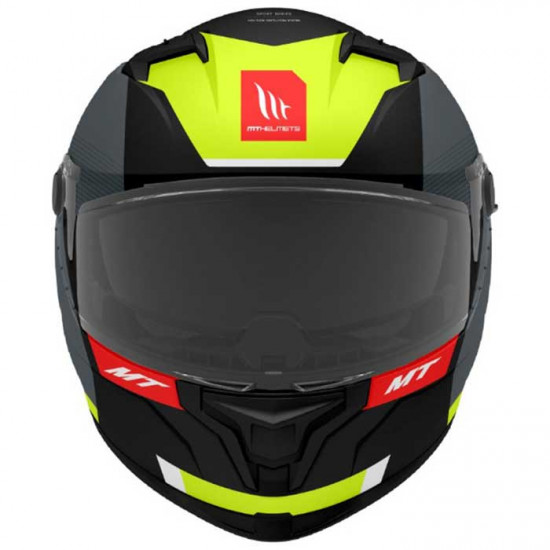 MT Braker SV Chento Matt Black Yellow Helmet £119.99 Full Face Helmets - SKU M1346A56M1333 from RaceLeathers Motorcycle Clothing