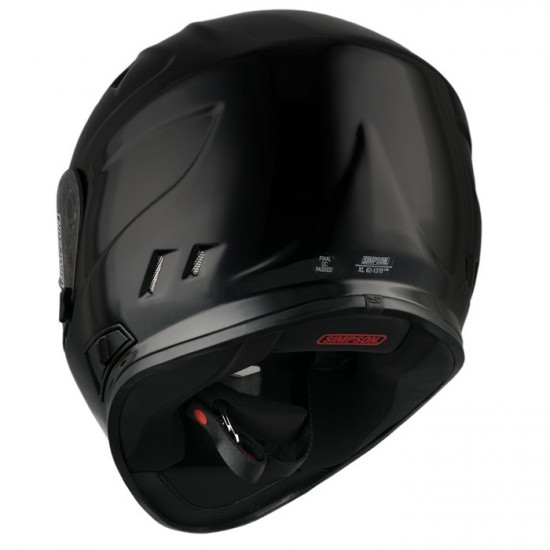 Simpson Venom Gloss Black Helmet 