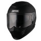 Simpson Venom Matt Black Helmet