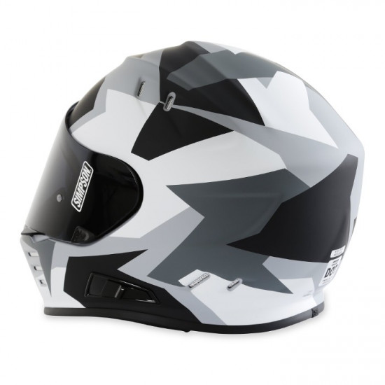 Simpson Venom Have Blue Helmet £419.99 Full Face Helmets - SKU S3FEP022HAVGRE02 from RaceLeathers Motorcycle Clothing