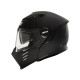 Simpson Darksome Matt Black Modular Helmet