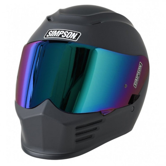 Simpson Speed Matt Black Helmet £269.99 Full Face Helmets - SKU STFESPE2SOLMBK02 from RaceLeathers Motorcycle Clothing