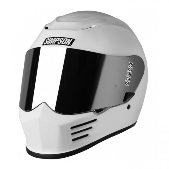 Simpson Speed Gloss White Helmet