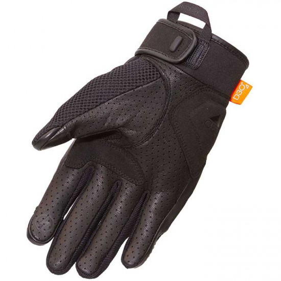 Merlin Jura Air D3O Black Glove Mens Motorcycle Gloves - SKU MLG046/BLK/2XL