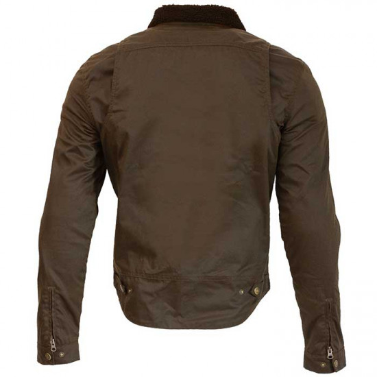 Merlin Millington D3O Olive Wax Cotton Cotec Jacket