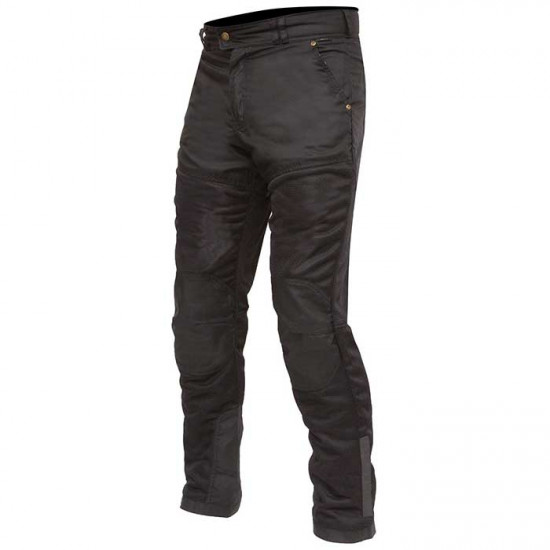 Merlin Shenstone Black D3O Cotec Wax Cotton Air Trouser