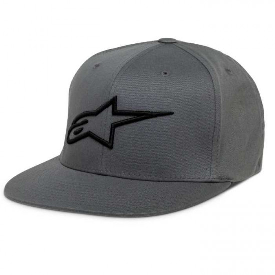Alpinestars Ageless Flat Hat Charcoal Black Casual Wear - SKU 1035810151810L