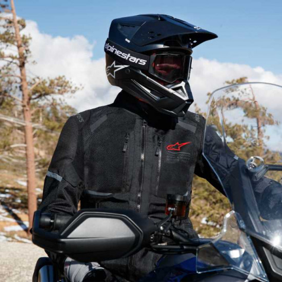 Alpinestars Andes Air Dual Sport Jacket Black Mens Motorcycle Jackets - SKU 3207924103XL