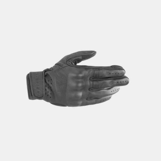 Alpinestars Dyno Leather Gloves Black Mens Motorcycle Gloves - SKU 35096241100XXL