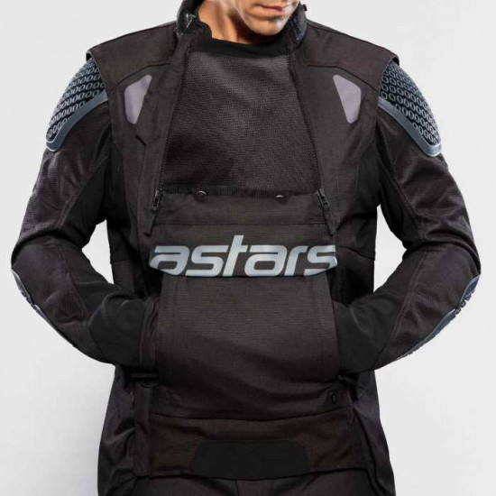 Alpinestars Halo Dual Sport Jacket Black £427.49 Mens Motorcycle Jackets - SKU 32048221100XXL from RaceLeathers Motorcycle Clothing