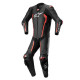 Alpinestars Missile V2 Leather Suit 1 Pc Black Red Fluo