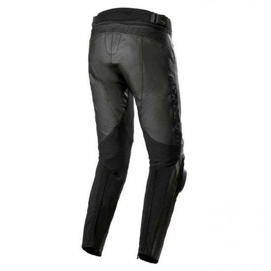 Alpinestars Missile V3 Leather Pants Short Black Mens Motorcycle Trousers - SKU 312062211044