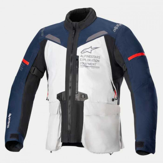 Alpinestars ST-7 2L Gore-Tex Jacket Ice Gray Dark Blue Black