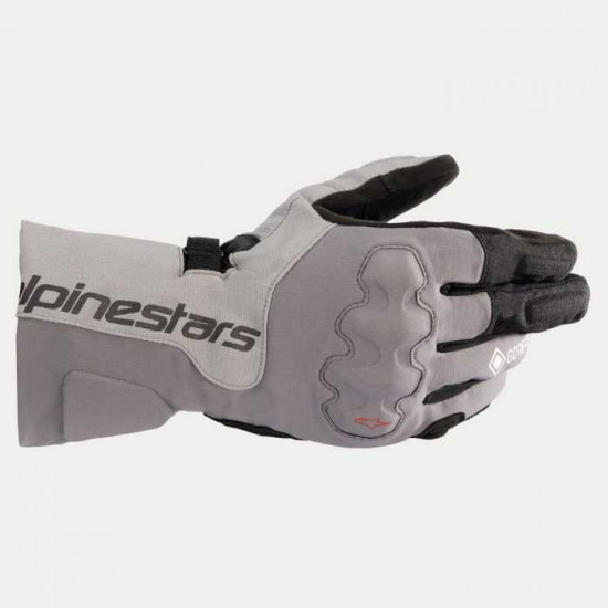 Alpinestars WR-X Gore-Tex Gloves Dark Grey Ice Grey Black Mens Motorcycle Gloves - SKU 35246249049XXL