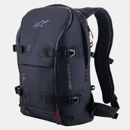 Alpinestars Amp-7 Backpack Black Motorcycle Luggage - SKU 61080231100