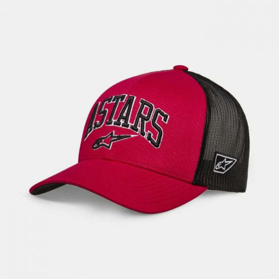 Alpinestars Dunker Trucker Hat Red Black