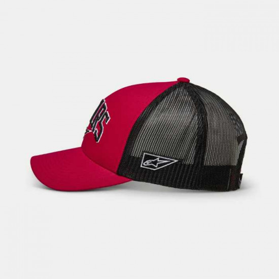 Alpinestars Dunker Trucker Hat Red Black