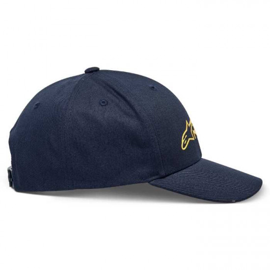 Alpinestars Ride 3.0 Hat Navy Gold £31.99 Casual Wear - SKU 1232810307059 from RaceLeathers Motorcycle Clothing