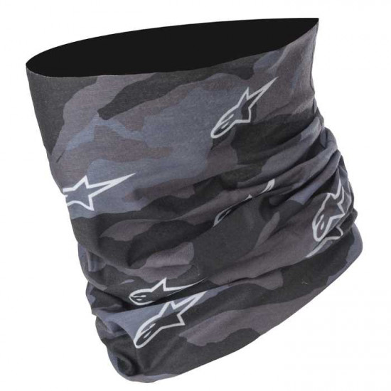 Alpinestars Tactical Neck Tube Black Tar Grey Base Layers/Underwear - SKU 47596211169