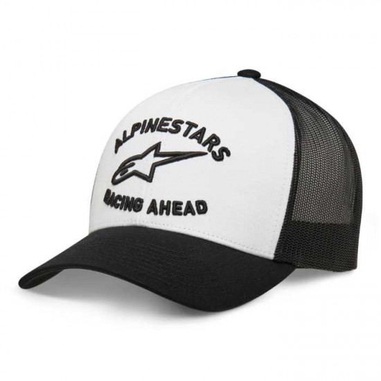 Alpinestars Triple Trucker Hat White Black White