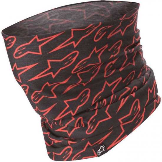 Alpinestars Astars Neck Tube Black Red Fluo Base Layers/Underwear - SKU 47593191030