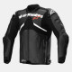 Alpinestars Atem V5 Leather Jacket Black White