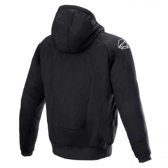 Alpinestars Chrome Ignition Hoodie Black Red Fluo
