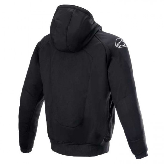 Alpinestars Chrome Ignition Hoodie Black Yellow Fluo