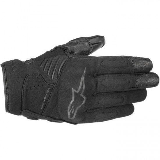Alpinestars Faster Gloves Black Black Mens Motorcycle Gloves - SKU 35676181100XXL