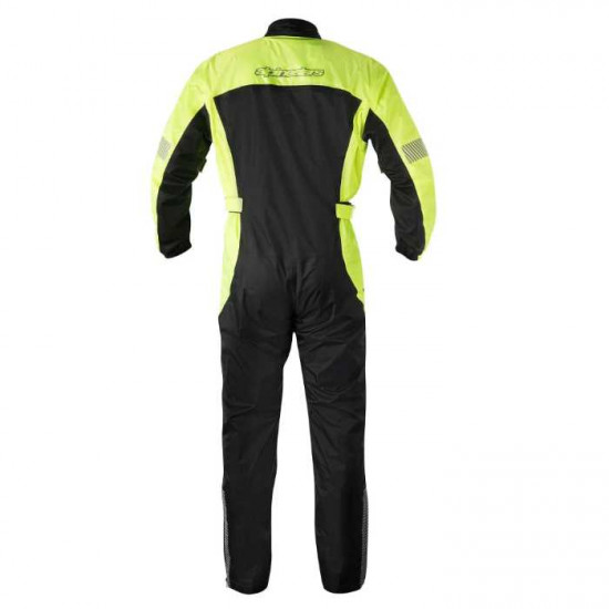 Alpinestars Hurricane Rain Suit Fluo Black Waterproofs - SKU 3264617551XXL