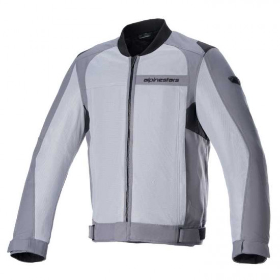 Alpinestars Luc V2 Air Jacket Dark Grey Mid Grey Mens Motorcycle Jackets - SKU 33088229192XXL