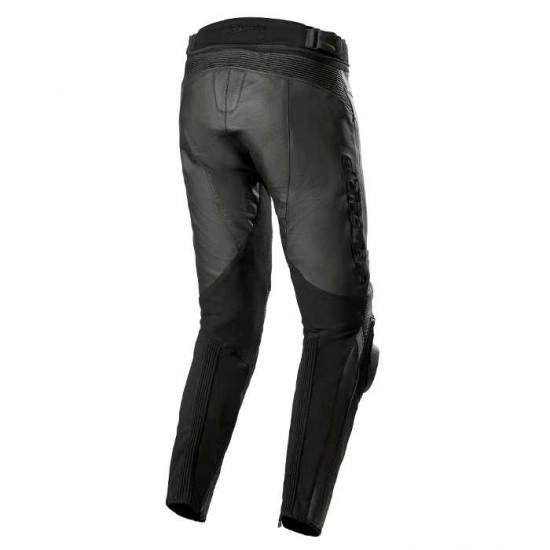 Alpinestars Missile V3 Leather Pants Long Black Mens Motorcycle Trousers - SKU 312072211044