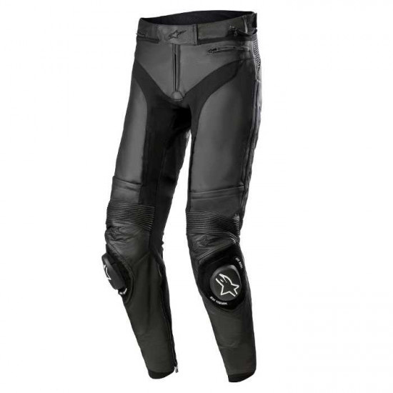 Alpinestars Missile V3 Leather Pants Regular Black Mens Motorcycle Trousers - SKU 3120522110044