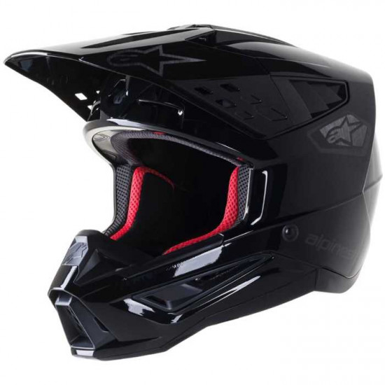Alpinestars S-M5 Scout Helmet ECE Black Silver Glossy