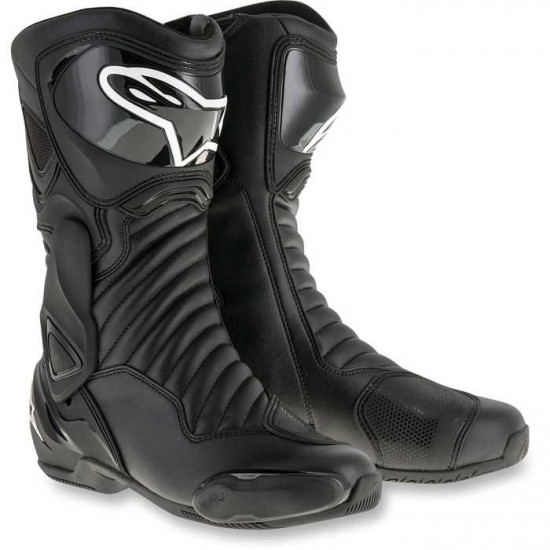 Alpinestars SMX 6 V2 Black Mens Motorcycle Touring Boots - SKU 2223017110037