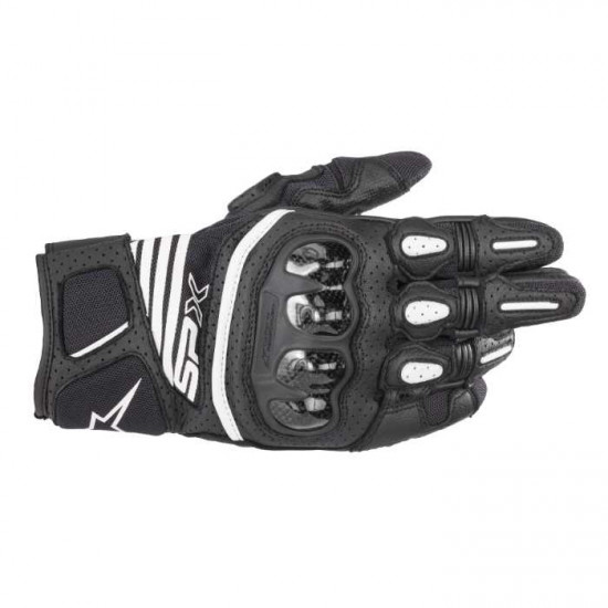 Alpinestars SP X Air Carbon V2 Glove Black Mens Motorcycle Gloves - SKU 356731910XXL