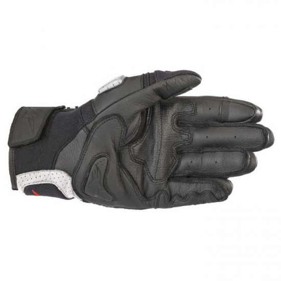 Alpinestars SP X Air Carbon V2 Glove Black White Red Fluo Mens Motorcycle Gloves - SKU 35673191231XXL