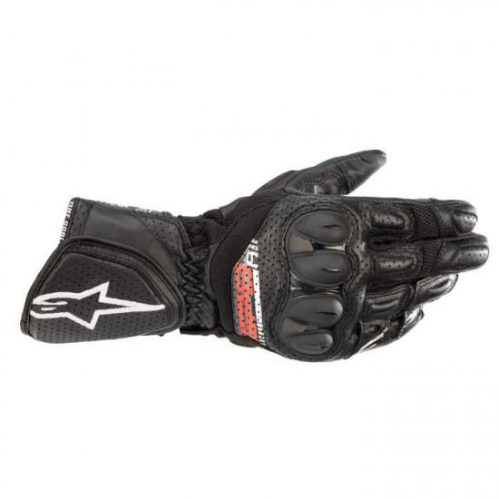 Alpinestars SP-8 V3 Air Gloves Black Mens Motorcycle Gloves - SKU 355862110XXL