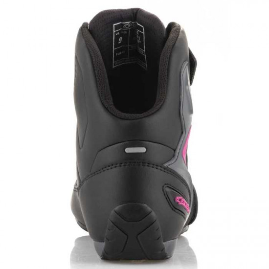 Alpinestars Stella Ladies Faster-3 Dual Sport Shoe Black Dark Grey Fuchsia £170.99 Ladies Motorcycle Touring Boots - SKU 254091911395 from RaceLeathers Motorcycle Clothing