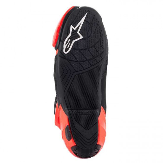 Alpinestars Supertech R Black Red Fluo White Grey Mens Motorcycle Racing Boots - SKU 2220021132940